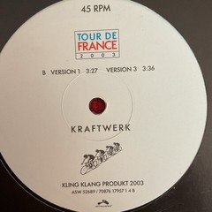 Kraftwerk Tour De France 2003 U.S. 12’’ VG+ PLAYS EXCELLENT
