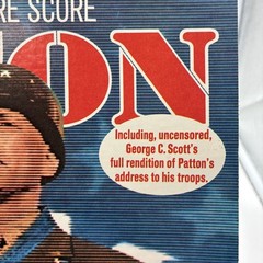 Patton Original Score Jerry Goldsmith 12″ Album LP Vinyl Record 1970 T-902 Excel
