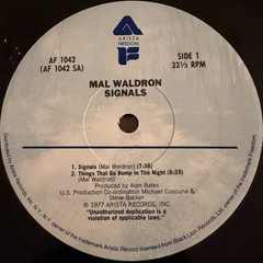 Mal Waldron – Signals (Ex/Ex)
