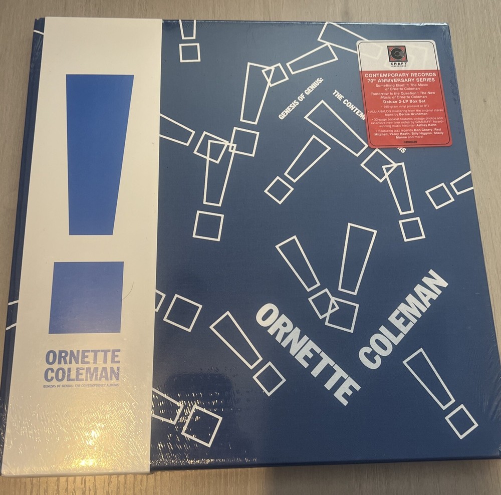 Ornette Coleman ‎– Genesis Of Genius: The Contemporary Albums 2 x vinyl LP set