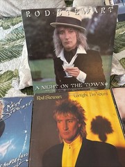 LOT 7 ALBUM VINYL LP Rod Stewart VG+ Lyrics Insert Booklet Gatefolds Rare Rock