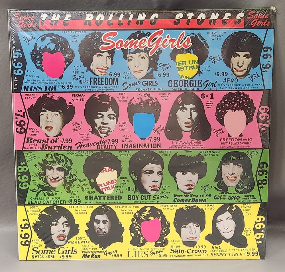 *SEALED* The Rolling Stones, Some Girls LP, Czech Republic Printing, FREE SHIP!
