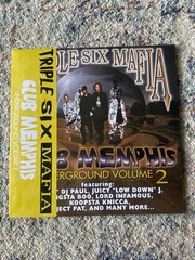 Triple Six Mafia Underground Vol. 2 Club Memphis Splatter LP Vinyl /666
