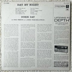 Doris Day Day By Night 1957 Vinyl Mono Columbia CL 1053 -1K/-1D 1st Press VG+/NM