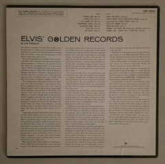 Elvis’ Golden Records Vintage Vinyl LP Record VG+ Greatest Hits RCA GOLD LABEL