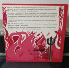BILL McKEE – Reveals Satan’s Plan Purpose 2 LP SET STRANGE XIAN SERMON