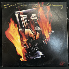 Son Seals-Live and Burning-Blues Alligator Records AL 4712 1978 lp Vinyl EX/VG+