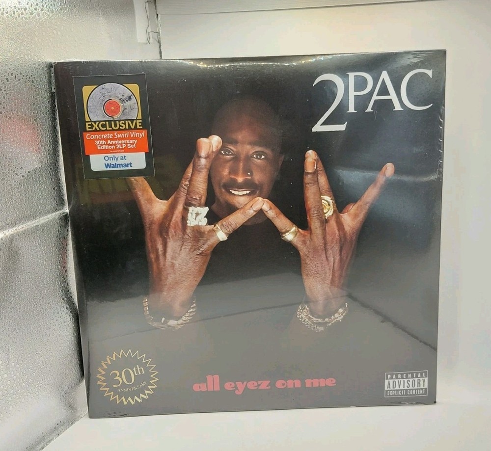 2Pac “All Eyez On Me” 12″ Vinyl Record 2x LP SEALED (30th Ann., Alternate Cover)