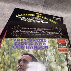 Job Lot 50 Vintage LP Vinyl Records Mixed Collection Rock Classical Pop Jazz￼
