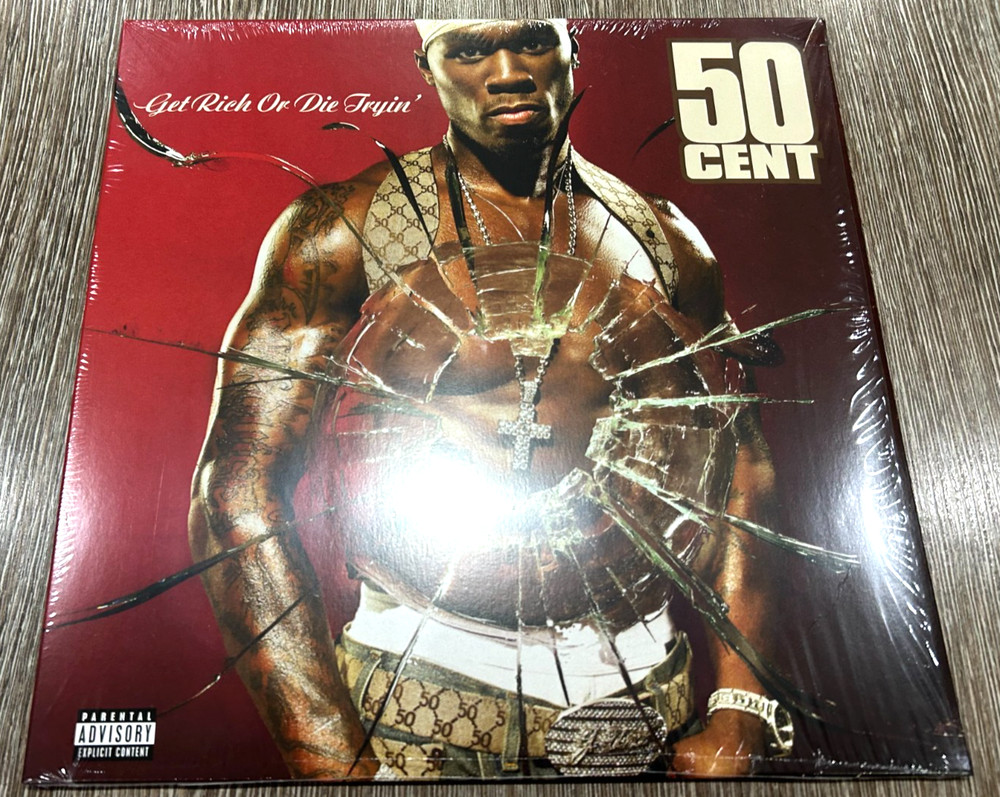 50 Cent – Get Rich Or Die Tryin’ – 2 x Vinyl Album – 00606949354411 – 2014