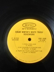 EDGAR WINTER’S WHITE TRASH – ROADWORK – 1972 EPIC RECORDS 2XLP – (G/G)