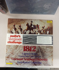 TELARC DIGITAL STEREO imported TCHAIKOVSKY “1812-Capriccio Italian” Erich KUNZEL