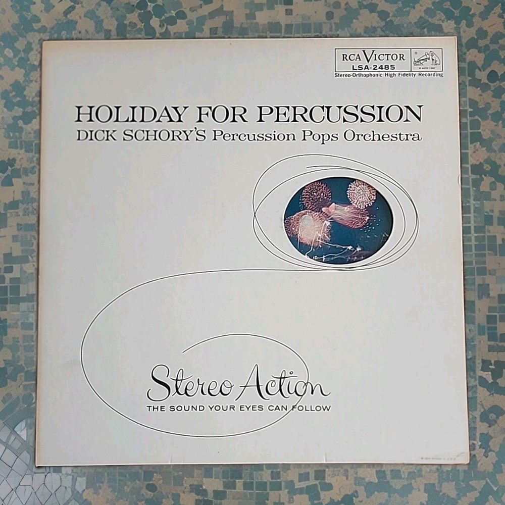 Holiday For Percussion LP (LSA-2485) 1962 RCA Victor Records