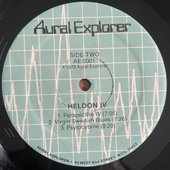 Heldon ‎– IV – 1978 Vinyl LP – Experimental / Electronic / Space Rock / Art Rock