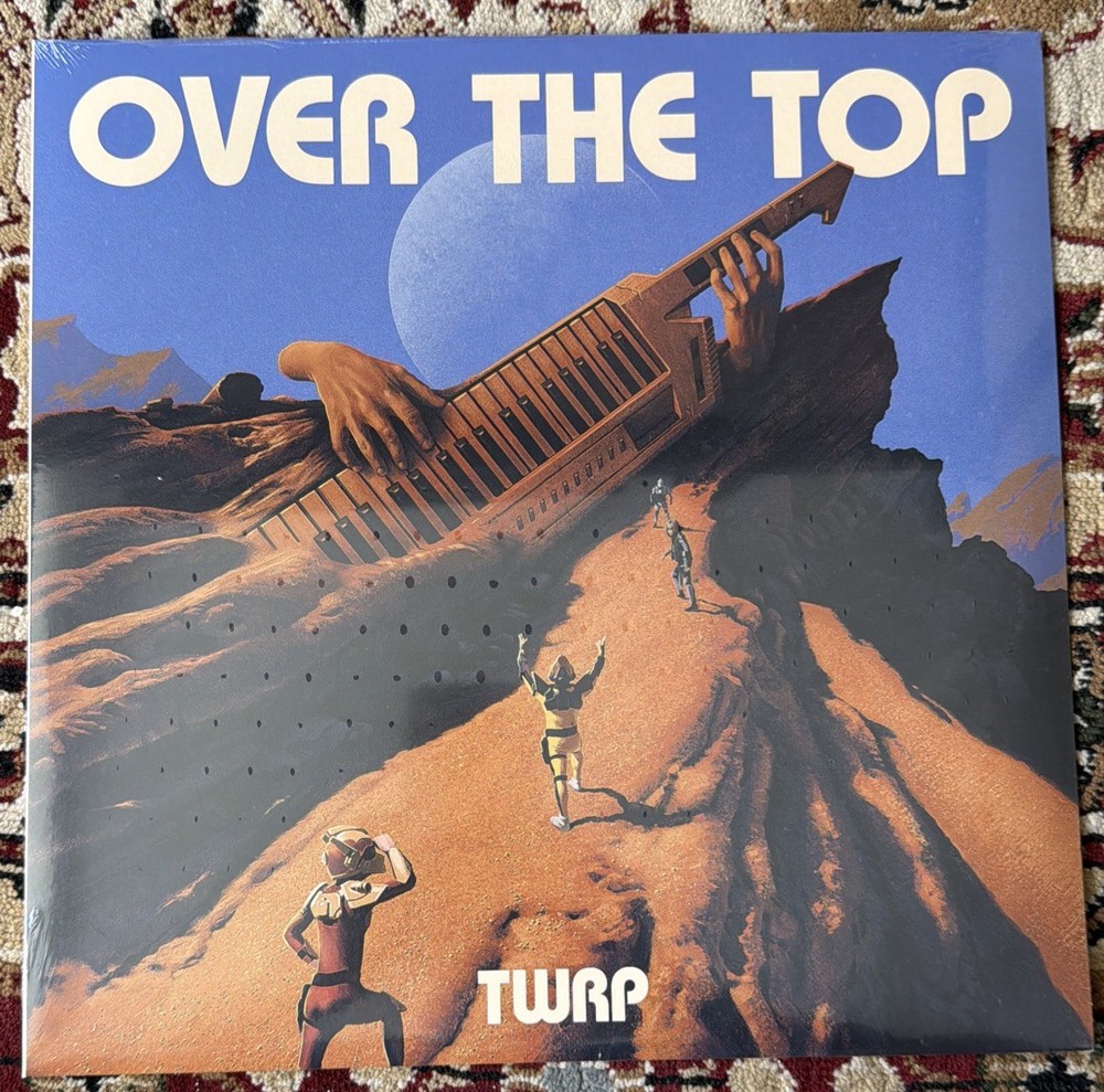 TWRP Over The Top Vinyl LP orange 2025 repress from Canada website