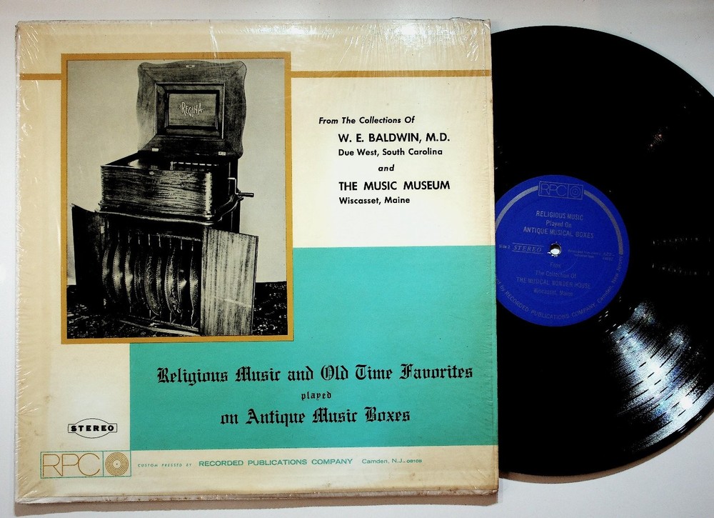 Religious Music and Old Time Favorites LP Record 33 1/3 RPM RPC Stereo