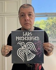 LARS FREDERIKSEN To Victory EP Magenta Vinyl Tour Version Autographed Rancid Oi!