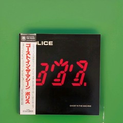 THE POLICE Ghost In The Machine”Lp Japan-Obi Vinyl Sting Record LP RARE Inserts