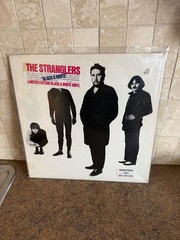 STRANGLERS~ BLACK & WHITE~ MEGA RARE~ PROMO~ SPLASH VINYL~A & M RECORD~ROCK~PUNK
