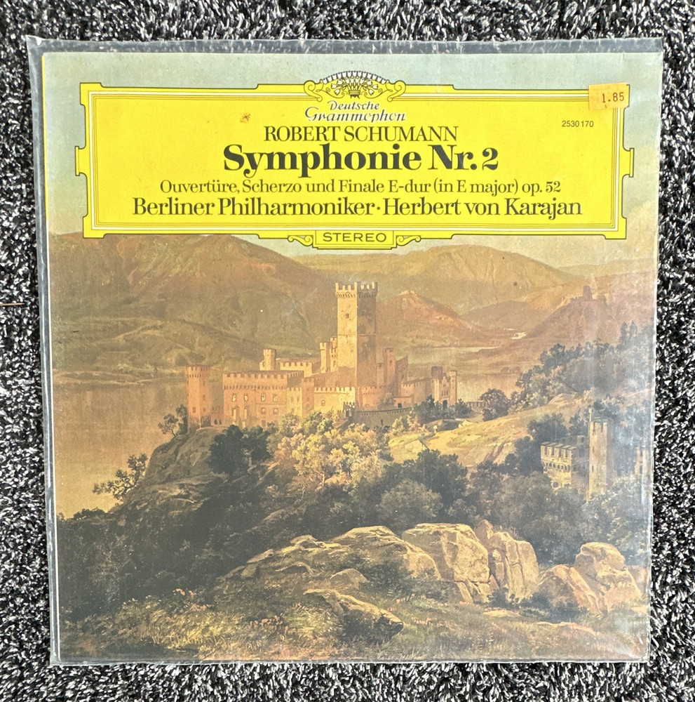 Deutsche Grammophon Schumann Symphonie Nr. 2 Karajan Stereo 2530 170 LP