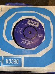 Rolling Stones deck United Kingdom 45 RPM sympathy for the Devil