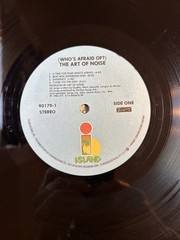 lot 2 The Art of Noise Who’s Afraid of Art of Noise Island 90179 LP & 45 RPM NM-