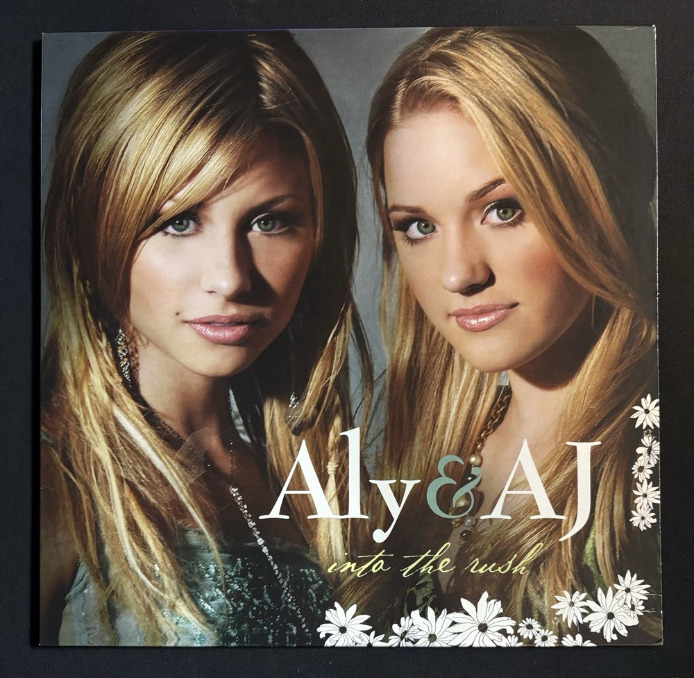 Aly & AJ ‎– Into The Rush NEAR MINT (Colored Vinyl Record LP 2021 Hollywood)