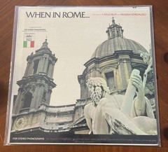 When In Rome | Carlo Buti & Marisa Fiordaliso | SEALED LP | Capitol DT 10030