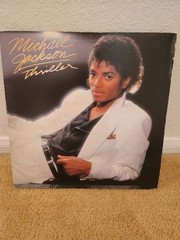Michael Jackson Thriller 1982 Vinyl LP QE 38112 Epic Records Gatefold VG