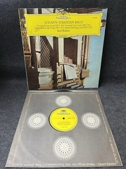 Vtg Vinyl Johann Sebastian Bach Karl Richter LP Deutsche Grammophon #138 907