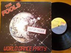 PVC LP RECORD/THE FOOLS/ WORLD DANCE PARTY/ 1979 POWER POP/EX