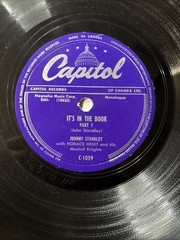 John Standley It’s in the book part 1 & 2 Purple Capitol 78 rpm shellac record