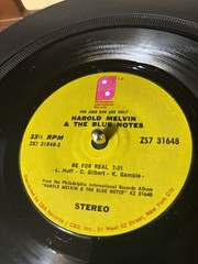 HAROLD MELVIN & THE BLUE NOTES(FT. TEDDY PENDERGRASS)MINT- EP/FT. BE FOR REAL