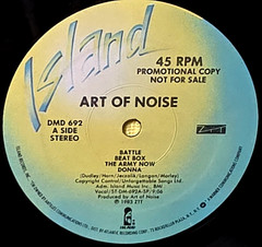 Art Of Noise-Into Battle With The Art Of Noise 12″ 45 RPM (VINYL EX / JACKET VG)