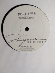 Justin Bieber – Purpose – 12″ Double Vinyl Record LP