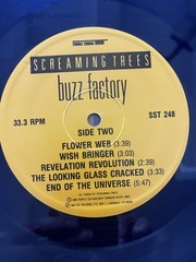 Screaming Trees – Buzz Factory 1989 OG Blue Transparent SST Records SST 248