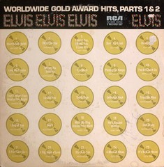 Elvis Presley – Worldwide Gold Award Hits, Parts 1 & 2 – 2xLP, Comp, Mono, RP –