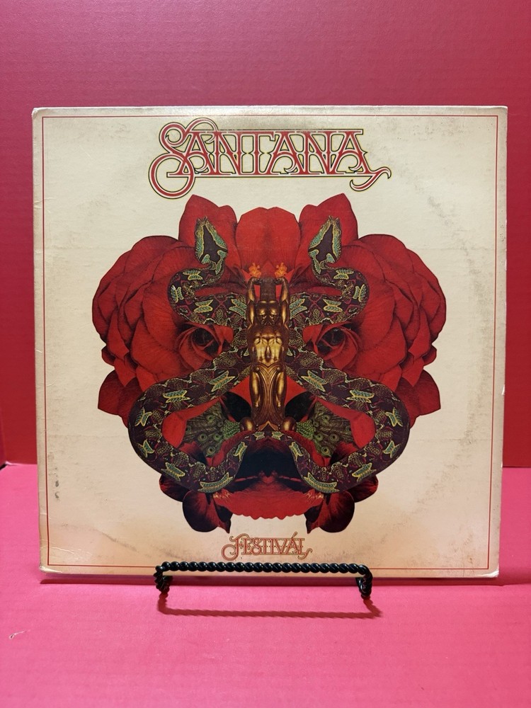 SANTANA FESTIVAL VINYL ALBUM LP COLUMBIA RECORDS PITMAN PRESS PC 34423 1977