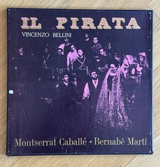 V. Bellini’s Il Pirata 4LP box set Montserrat Caballé and Bernabé Martí MRF 36 S