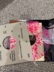 Charli xCX brat Vinly LP Blood Records Limited Edition Pink Splatter