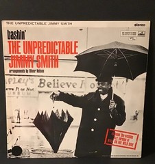 BASHIN’ THE UNPREDICTABLE JIMMY SMITH HIS MASTER’S VOICE LP UK IMPORT