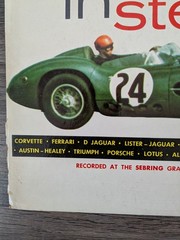 Sports Cars In Stereo 1958 Original Vinyl Record Lp Riverside 1101 Ferrari