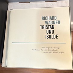 Deutsche Grammophon Tristan und Isolde 12″ Vinyl Box Set Stereo 33RPM 1966 – 5LP