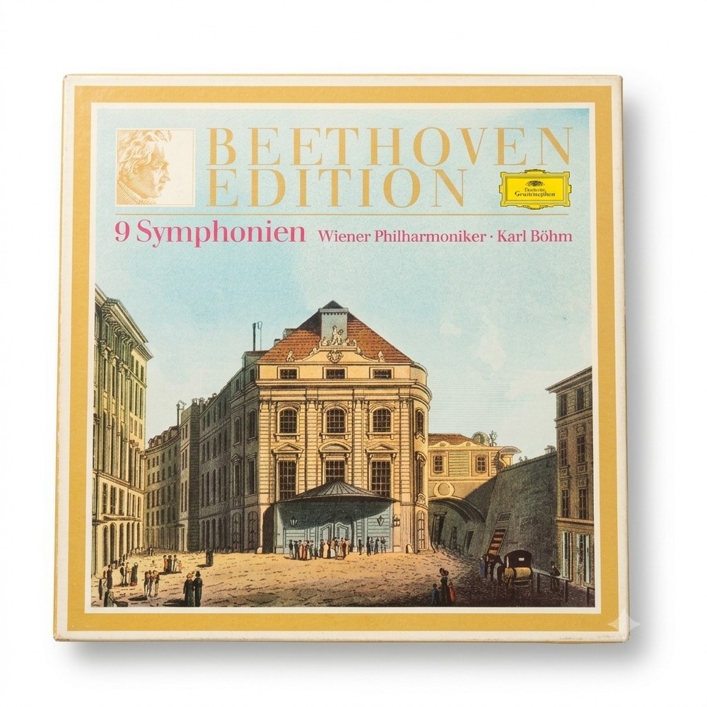 Beethoven 9 Symphonien Karl Bohm Deutsche Grammophon Box Set Vinyl INCOMPLETE