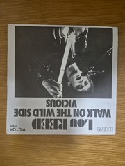 Lou Reed- Walk On The Wild Side French Issue