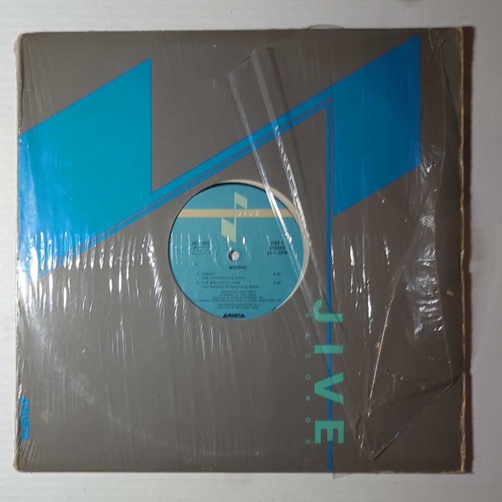Whodini Friends/Five Minutes of Funk 12″ Vinyl Single 33 RPM Stereo 1984