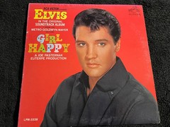 Elvis Presley Girl Happy LP Record RCA Victor LPM 3338 1965 Monaural