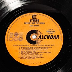 EARL GRANT – NOTHIN’ BUT THE BLUES – VINYL, LP, ALBUM | MONO BLUES AUS RELEASE