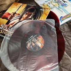 Soundtrack Lot King Of Fighters Samurai Showdown Vg+ Vinyl VGM ANIME