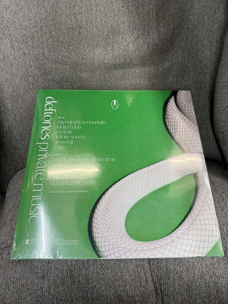 Deftones : Private Music (2025 Limited Clear Vinyl LP; First Edition) NEW/SEALED
